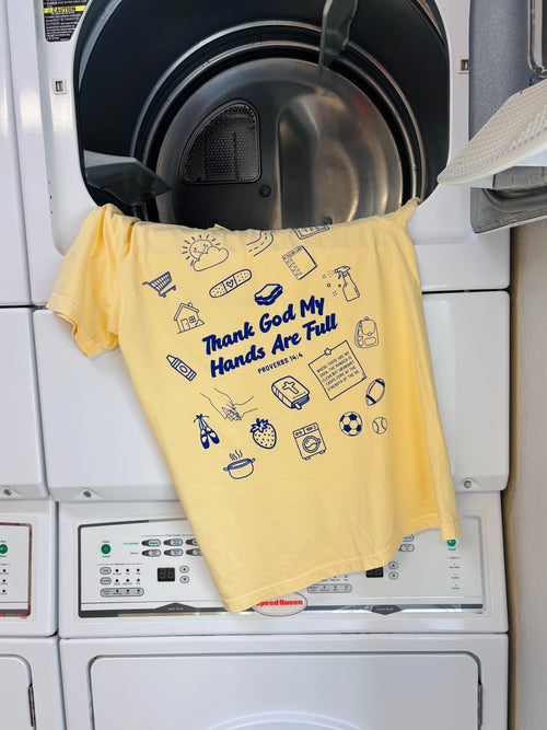FULL HANDS | butter short sleeve