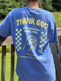 FULL HANDS | flo blue short sleeve